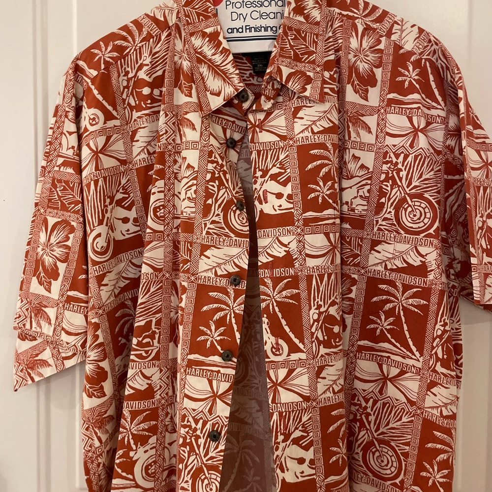 Harley Davidson Button-Up